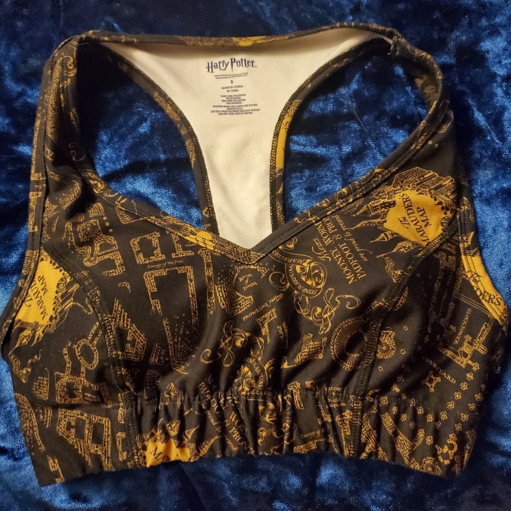 The Marauders Map Sports Bra